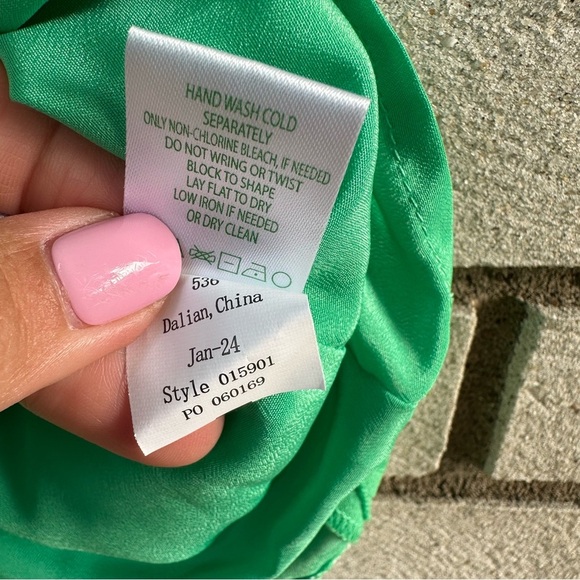 Lilly Pulitzer Stela Strapless Bow Dress Spearmint Green 10 NWT Holiday Cocktail - Picture 13 of 13